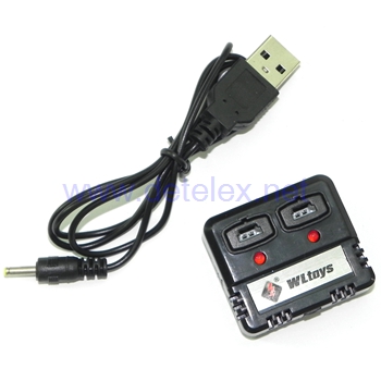 XK-K110 blash helicopter parts USB charger + balance charger box - Click Image to Close